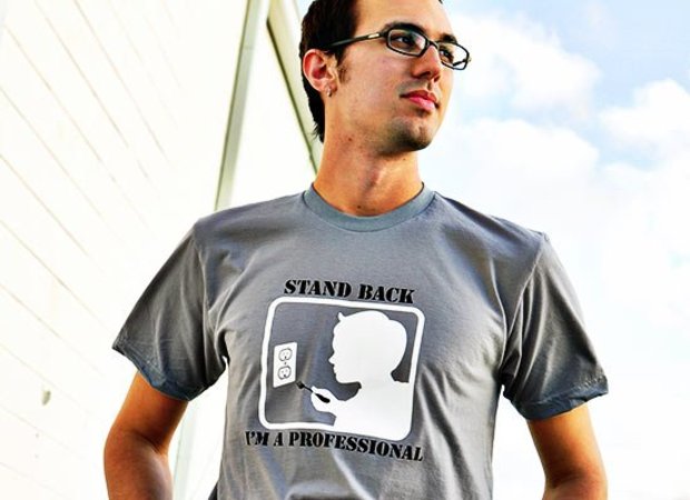 Stand Back, I'm a Professional Fork Outlet T-Shirt