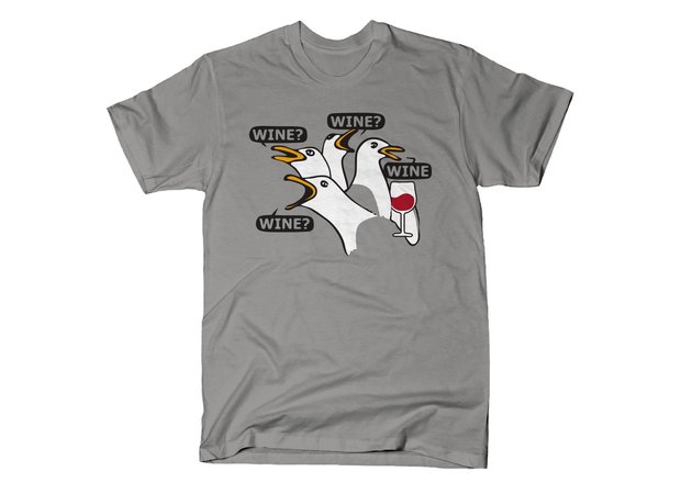 Finding Nemo Wine Wine Wine Wine Bird T-Shirt