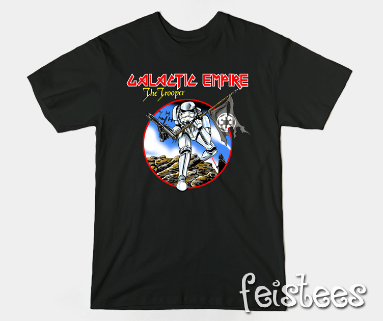 Star Wars Iron Maiden T-Shirt – Galactic Empire Stormtrooper Shirt