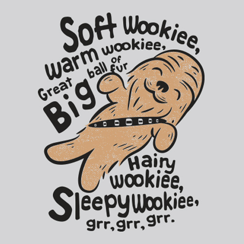 Wookiee Soft Kitty T-Shirt – Chewbacca Soft Kitty Song Shirt